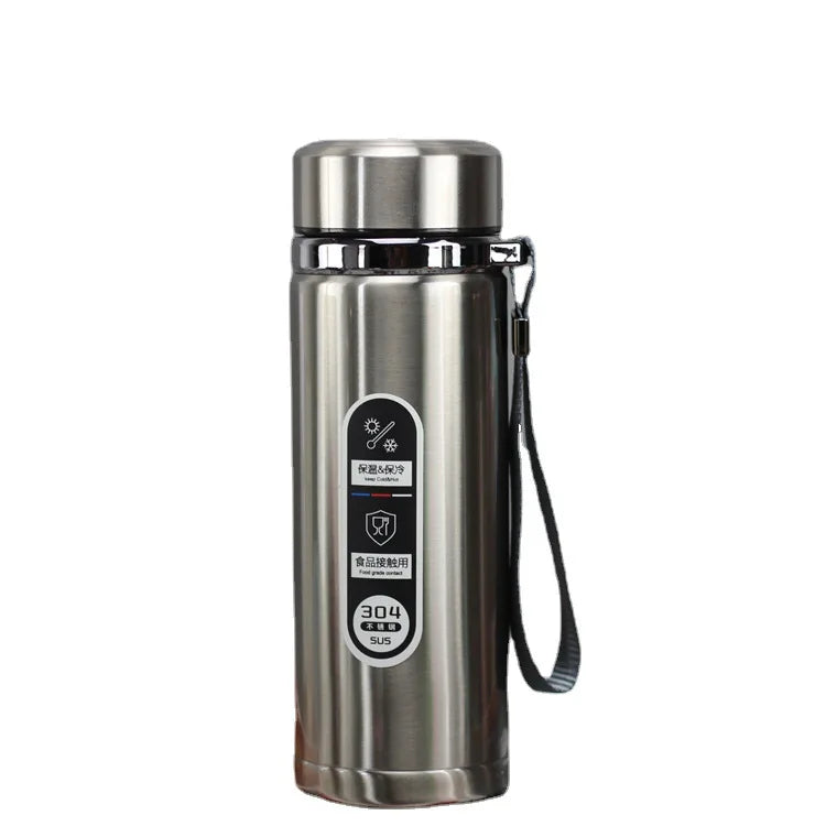 Hot & Cool Water Bottle Portable Vacuum Stainless Steel Flask