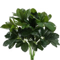 Artificial Shrubs Plants Silk Schefflera Bushes Greenery Arrangements Garden Office Home Table Centerpieces Wall Hanging Decor