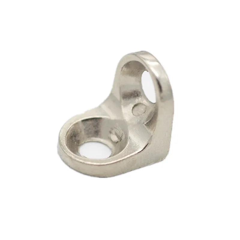 Upgraded L-Shaped Metal Cabinet Shelf Clips Nickel Plated Shelf Support Pegs for Furniture Bookshelf Closet Kitchen