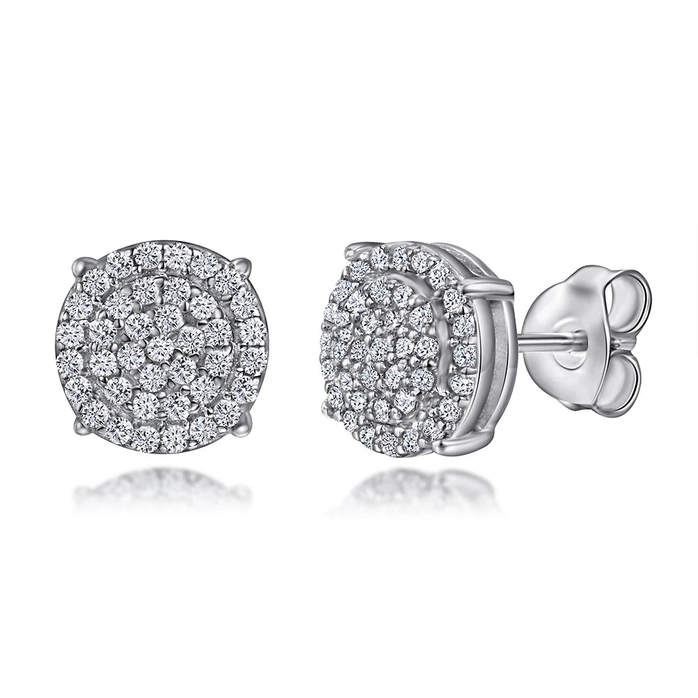 Wholesale Newest Design Fashion Small 925 Silver Earrings Designs for Girls