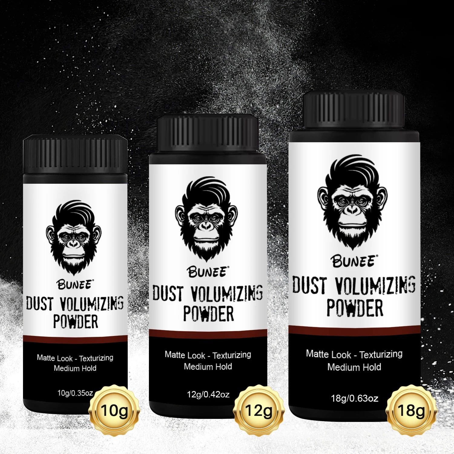 Barber Supplies 10g Styling Polvos De Textura Fluffy Hair Volumizing Powder for Men Hair Styling Volume Powder