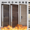 China Yohome Fire Door Factory Customized Interior Fireproof 1 Hour for Condos Apartment Timber Door Wood Fire Resistant Door