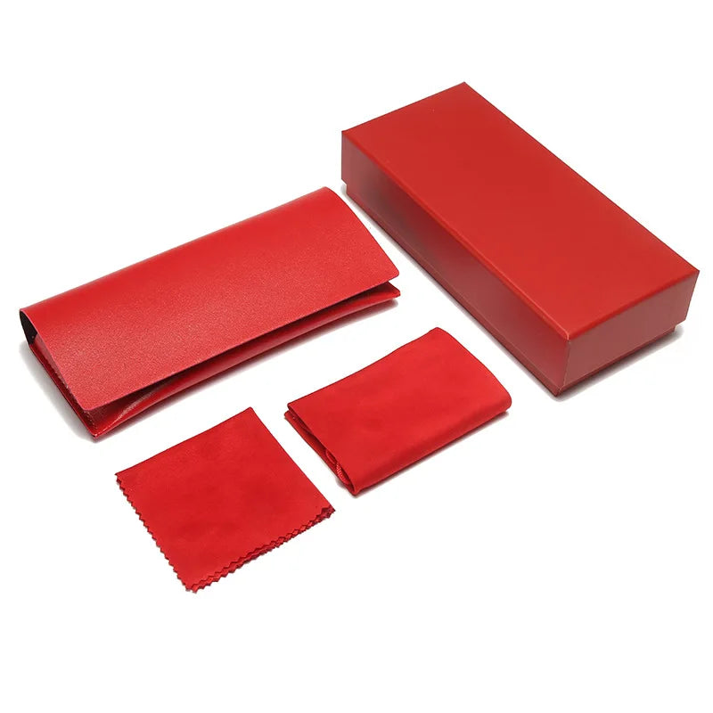 Sunglasses Paper Box Pink PU Glasses Case Men Women Big Eyeglass Box  Package Can Custom LOGO 100 Moq Sun Glasses Case