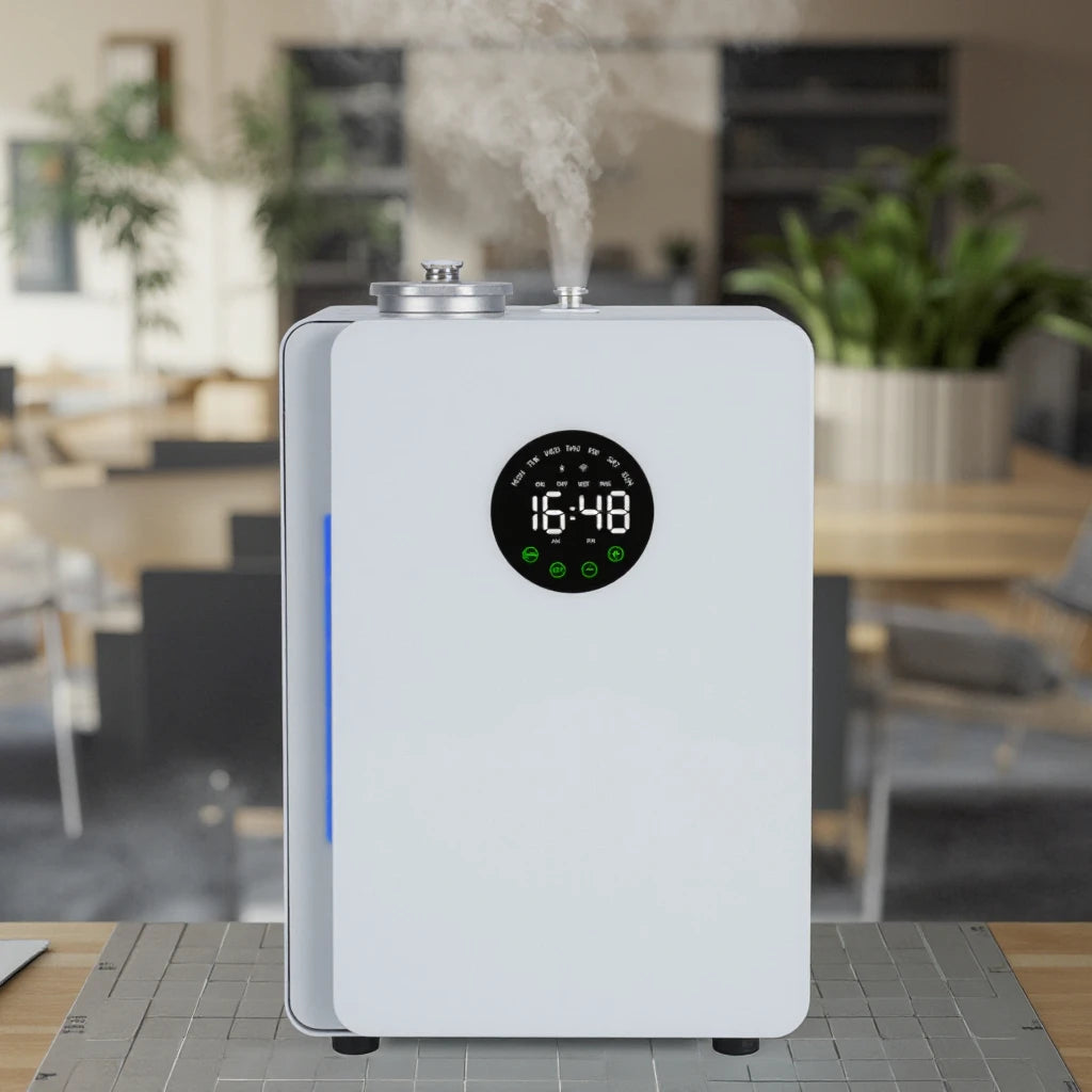 OEM ODM Electric Essential Oil Diffuser Auto-Shut-Off Timer for Large Rooms 300ML Wall-Mountable Home APP French Hotels