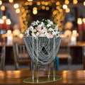 New Wedding Props Crystal Acrylic Flower Stand Banquet Hall Wedding Scene Hotel Table Floral Decoration Ornaments