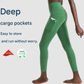 MAYYOUNG Wholesale Custom High Waist Polyamide Yoga Pants Tummy Control Non See Through With Pockets Leggings