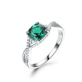 Classics Design Moissanite Eternity Women Gift Party Technology Zircon Stone Wedding Ring Sterling Silver Jewelry