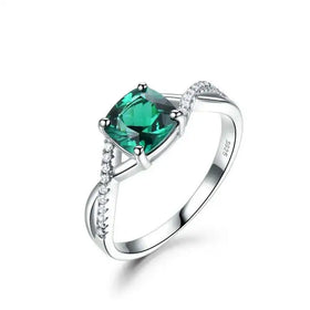 Classics Design Moissanite Eternity Women Gift Party Technology Zircon Stone Wedding Ring Sterling Silver Jewelry