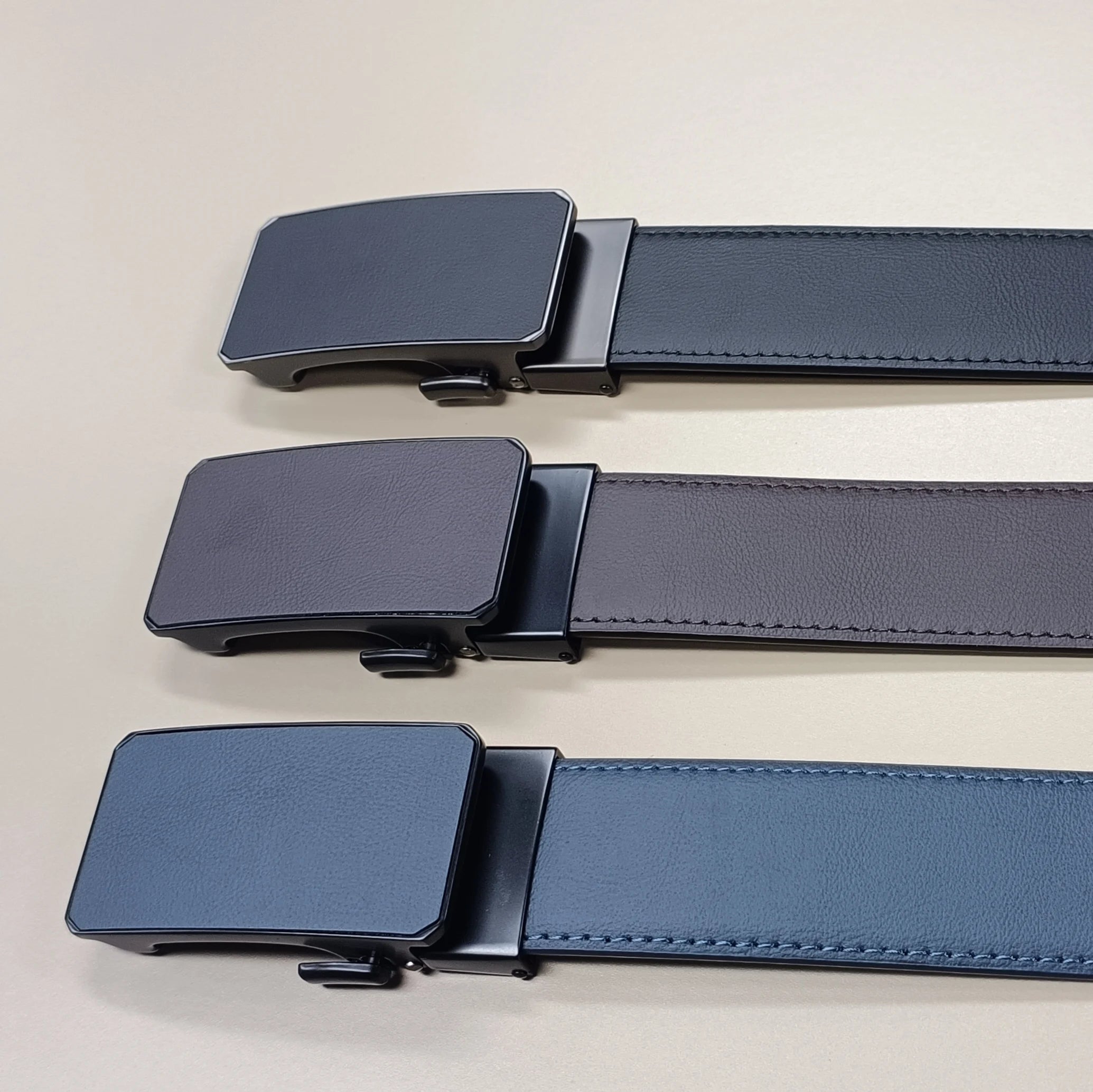 Customizable logo Factory Direct Sale Men Belt Simple Fashion Belt Casual Business Genuine Leather Belt