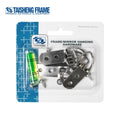 13PCS TS-K007 Hanger Set Silver Triangle D-ring Picture Frame Hanger Art Work Oil Painting Frame Hanger