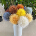 Artificial Plastic Flowers Artificial Single Rambutan Flowers for Decoration Wedding Party Dekoration
