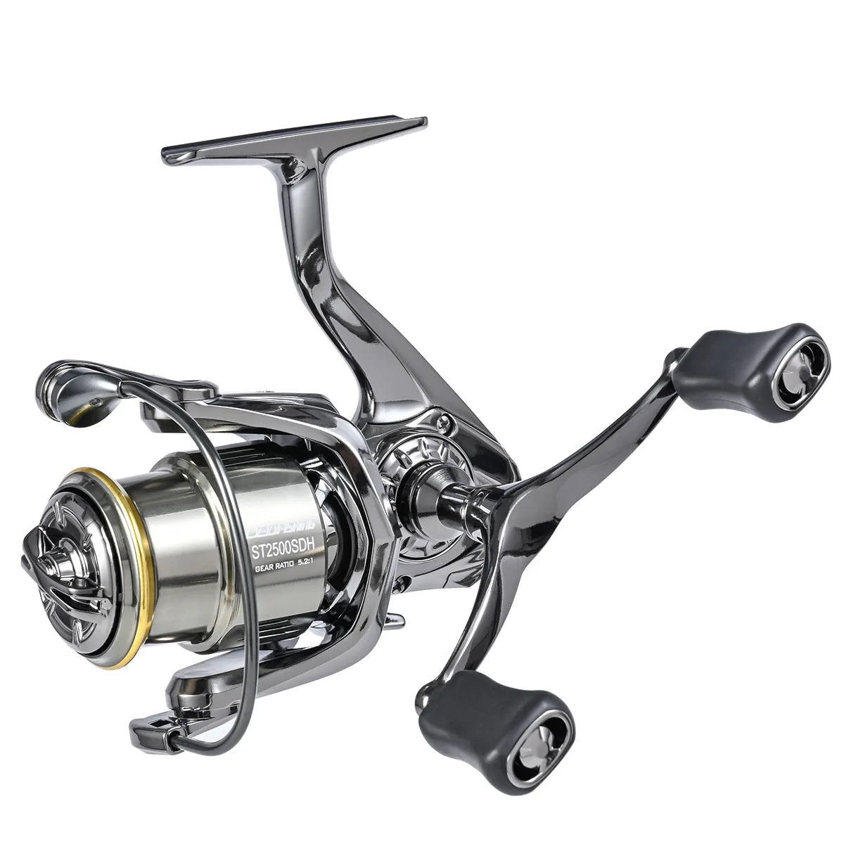 Drop Shipping ST Series Double Rocker Arm Shallow Line Cup Remote Cast Wheel Spinning Fishing Reel