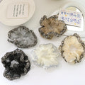 MIO Luxury Organza Hair Scrunchies Shining Rhinestones Pearls High Elastic Rubber Band for Hair Women Lady Wholesale