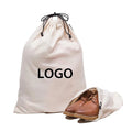 Promotional Luggage Toy Backpack Reusable Organizer Rope Breathable Organic Cotton Dust Bag for Shoes