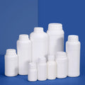 Wholesale 500ml 1000ml Plastic HDPE Bottle Fluorinated Bottle with Screw Lid for Biological Solvent Pakkaging