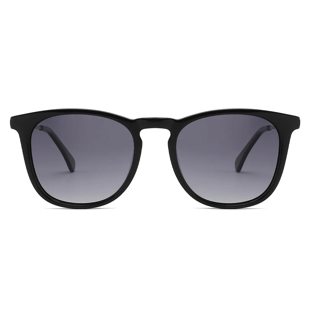 VIFF CO1006S Retro Round Gafas De Sol Acetato Metal Temple Custom Private Label Logo Acetate Sunglasses