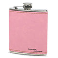 Wholesale Custom 7oz Pu Leather Stainless Steel Liquor Flask Flachmann Leak Proof Pocket Leatherette Wrapped Whiskey Hip Flask