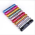 MUB Wholesale 8ml Mini Sized Refillable Aluminum Perfume Atomizer Empty Travel Spray Perfume Bottle