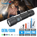 High Power EDC Pocket Flashlight TrustFire MT26 3300LM 21700 USB C Rechargeable Magnetic Camping Torch Flashlight As Power Bank