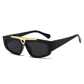 Hot Trend Ins Small Frames METAL FITTINGS Luxury Sunglasses Men Classic Fashion Designer Sun Glasses for Ladies Custom logo