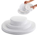 Thick Felt Plate Dividers Round China Dish Storage Protectors Pads for Packing Stacking Cookware