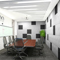 High Quality Polyester Fiber Acoustic Office and Hall Wall Panel