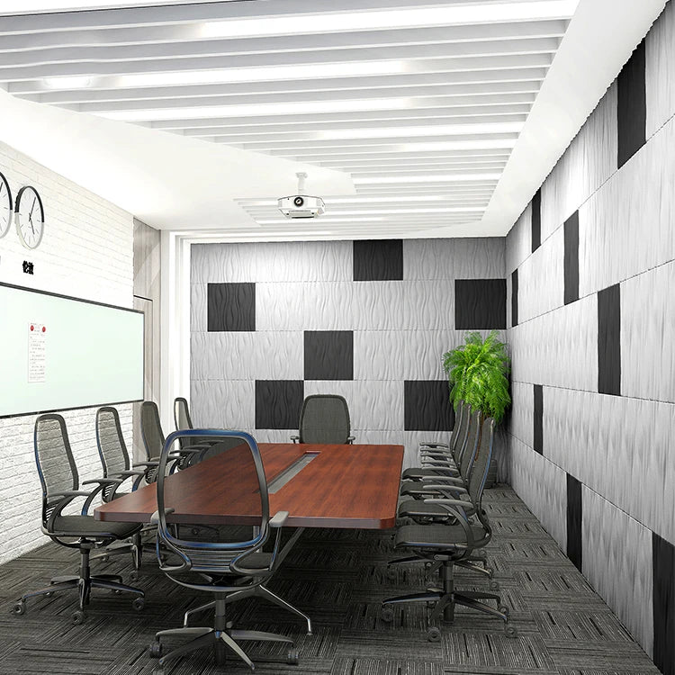High Quality Polyester Fiber Acoustic Office and Hall Wall Panel