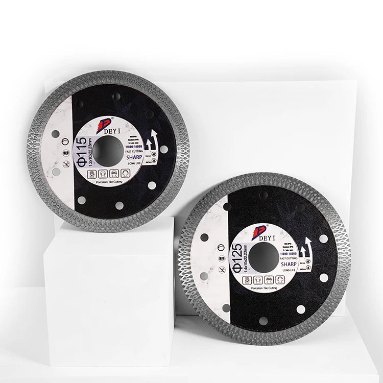 Hot Pressed Sintered Mesh Turbo Diamond Circular Saw Blade Dry or Wet Cutting Disc for Hard Materials OEM Customizable