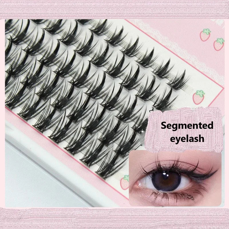 Little Demon Wheat Ear Ciliary Hair Dense Sectional Type With Custom Packaging