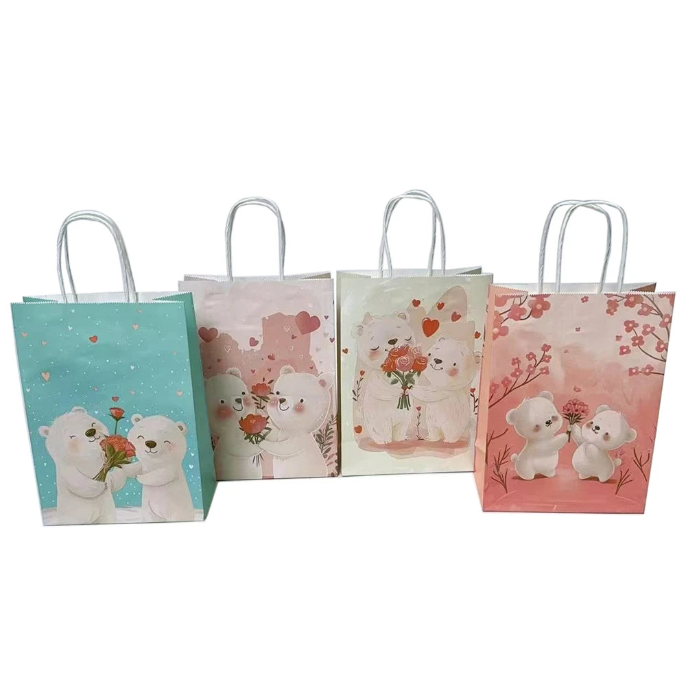 KUAIMA 22*11*27cm Valentine's Favor Bags Wholesale 3-5 Days Fast Shipping Custom Color/Size for Global Retailers