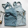 Women Quality Cotton Polyester Adult Chef Home Bbq Food Cooking Kitchen Apron