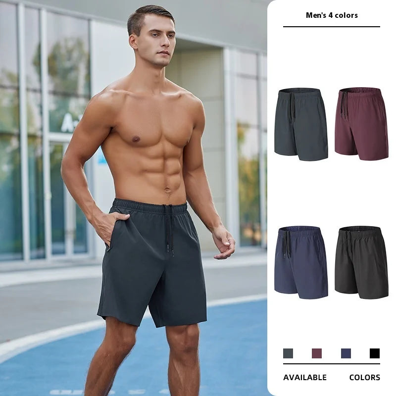 Men's Sports Shorts Quick-drying Basketball Training Shorts Breathable Outdoor Casual Fitness Running Gym Workout Shorts