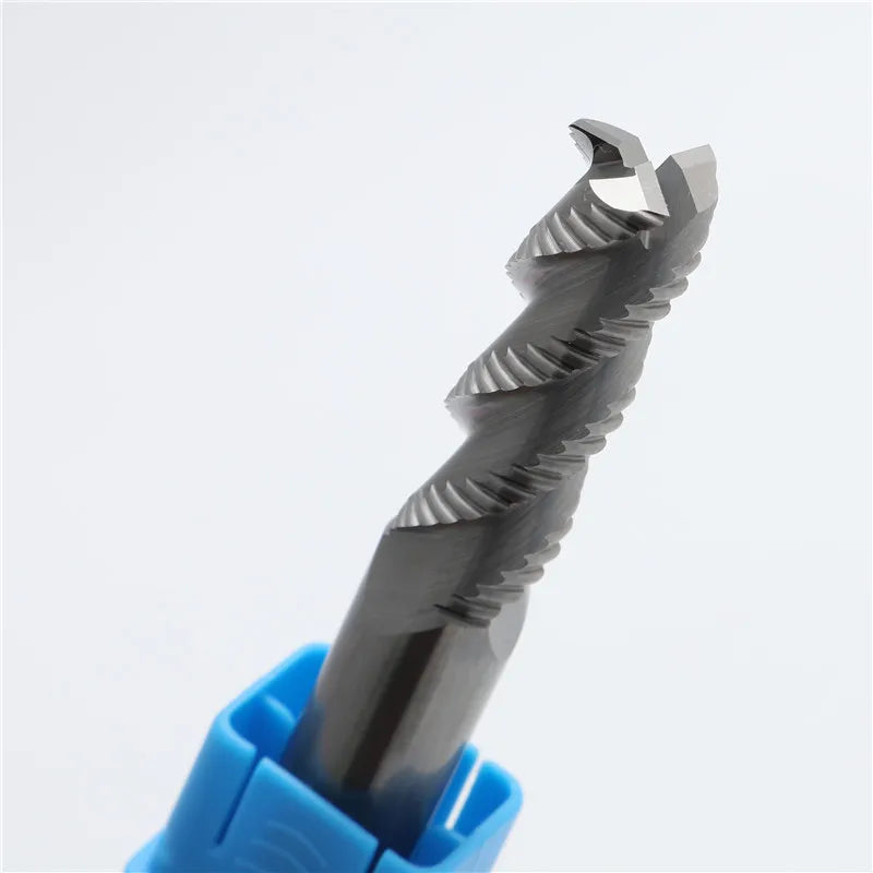 MTS Wholesale Cheap High Quality New Design 45 Hrc 3 Flute Rough End Mill for Aluminum