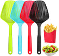 Portable 1Pcs Kitchen Nylon Soup Spoon Ladle Anti-scald Skimmer Strainer Fry Food Mesh  Filter Colanders Home Kitchen Tools