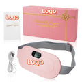 Abdomen Massager Waist Massager Belt Heating Period Relief Machine Woman Abdomen Pain Device Heating Warm Palace Uterus Belt