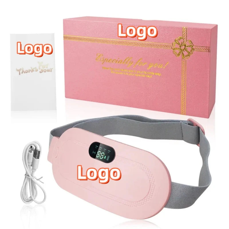 Abdomen Massager Waist Massager Belt Heating Period Relief Machine Woman Abdomen Pain Device Heating Warm Palace Uterus Belt
