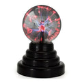 3 Inch USB Powered Interactive Plasma Ball Lamp Touch Sensitive Nebula Sphere Globe Novelty Light for Christmas Party Bedroom