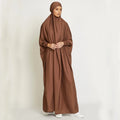 2022 New Arrival Dubai Style Full-Length for Jilbab Prayer Abaya Dress One Size Robe for Women Islamic Fashion