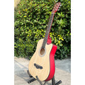 Sale Different Colors of Aiersi 38 Inch Cutaway Acoustic Guitar for Beginners Practice