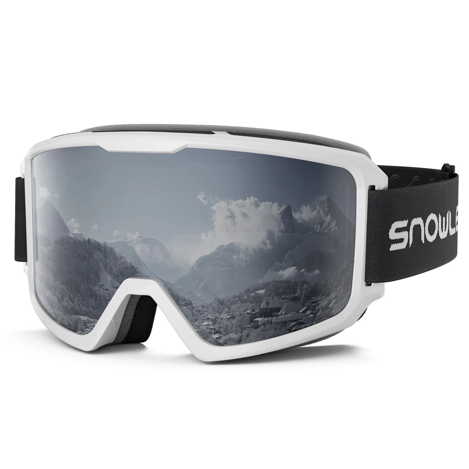 HUBO 08 Polarized Snow Goggles Ski & Snowboard Over the Glasses Anti-Fog PC Lens TPU Full Rim Adjustable Strap