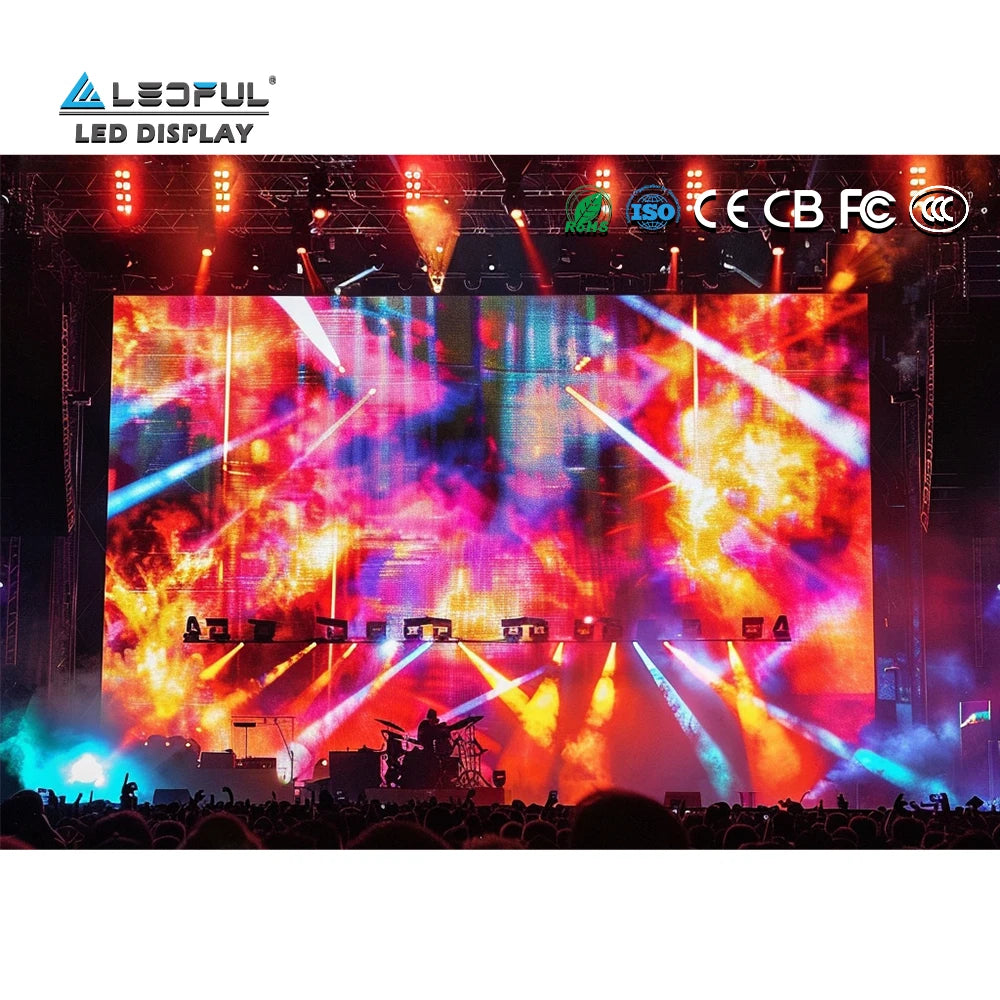 High Quality Stage Background P2.976 P3 P3.91 Indoor Outdoor Event Wedding Stage Show Conference Rental LED Screen Display