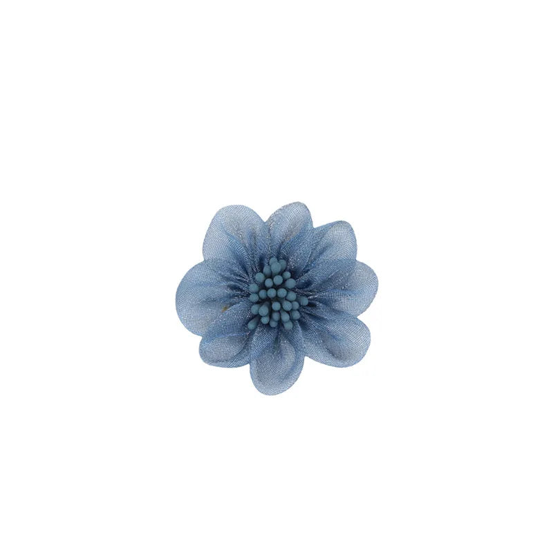 Wholesale Fabric Bride Artificial Satin Flowers for Wedding Decor Diy Flower