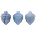Diy Natural Crystal Blue Aventurine Hazelnut Decorative Gemstone Acorns Healing Crystal Gift Room Ornament Tank Decor