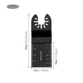 35*40mm Quick Release HCS Oscillating Multi Toos Blades for Wood and Plastic With Plastic Box