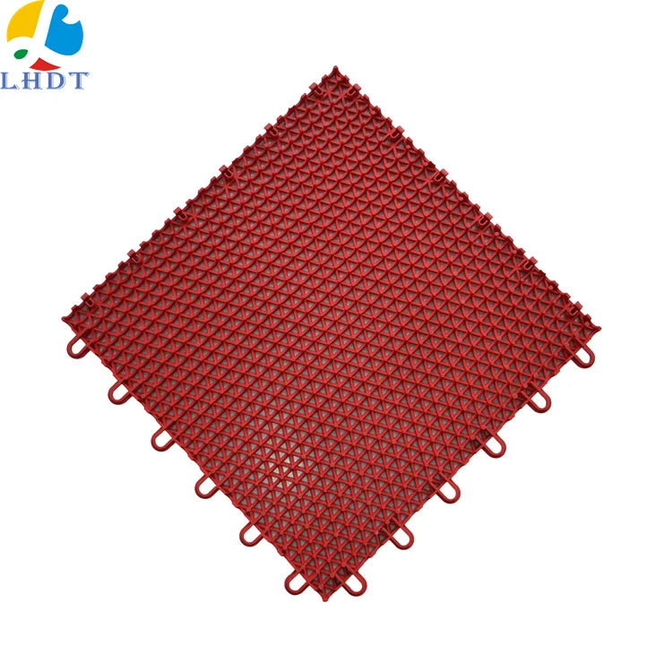 Basketball Court  Waterproof Anti Slip   Suspended Outdoor Multi Purpose PP Plastic Basketball Sport Court Interlocking