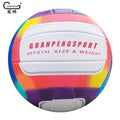 Wholesale Good Quality Multi Color Custom Logo Soft PVC Machine Stitched Official Size 5 Volleyball Ball for Promotion