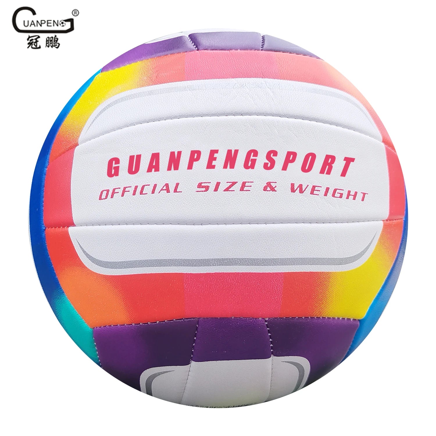 Wholesale Good Quality Multi Color Custom Logo Soft PVC Machine Stitched Official Size 5 Volleyball Ball for Promotion