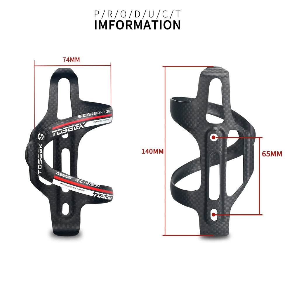TOSEEK OEM ODM Bicycle Water Bottle Holder Mtb Mountain Bike Bottle Cage Red/Blue Water Bottle Cages