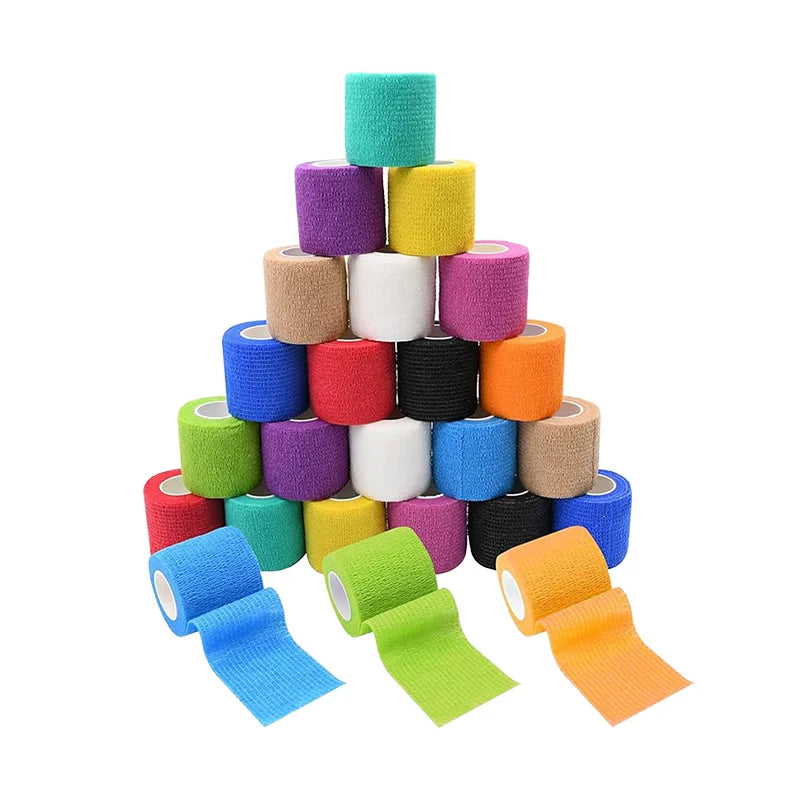 Cohesive Bandage Self Adhesive Bandage Wraps 5 Yard Self Adherent Wraps for Sports Wrist Ankle and Swelling