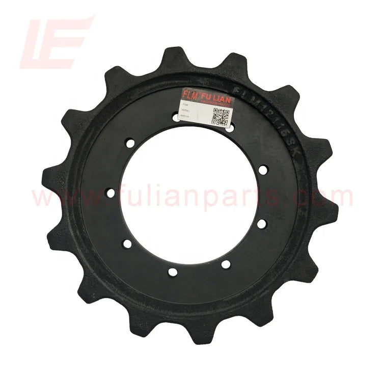 Alloy Steel B17-2 Chain Sprocket Excavator Chassis Parts for Yanmar